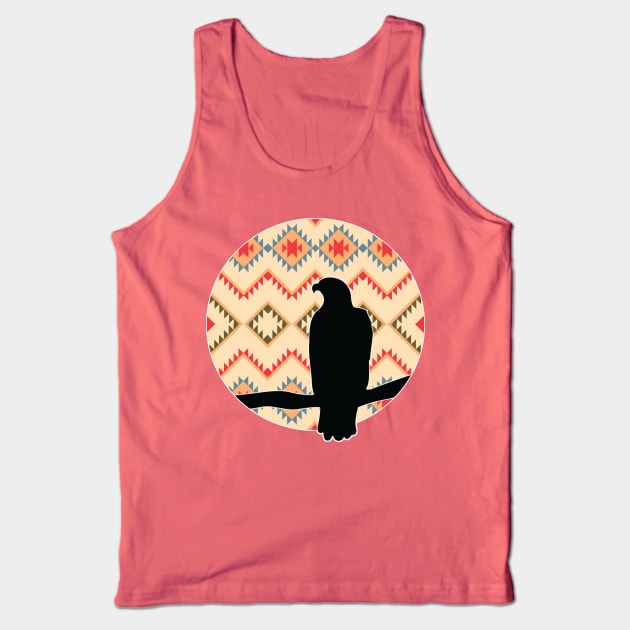 Sitting Eagle - 4 Tank Top by Brightfeather